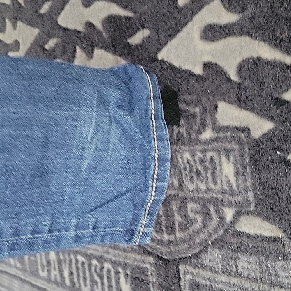 Harley-Davidson Jeans Blue EUC Size 12 - Picture 8 of 11